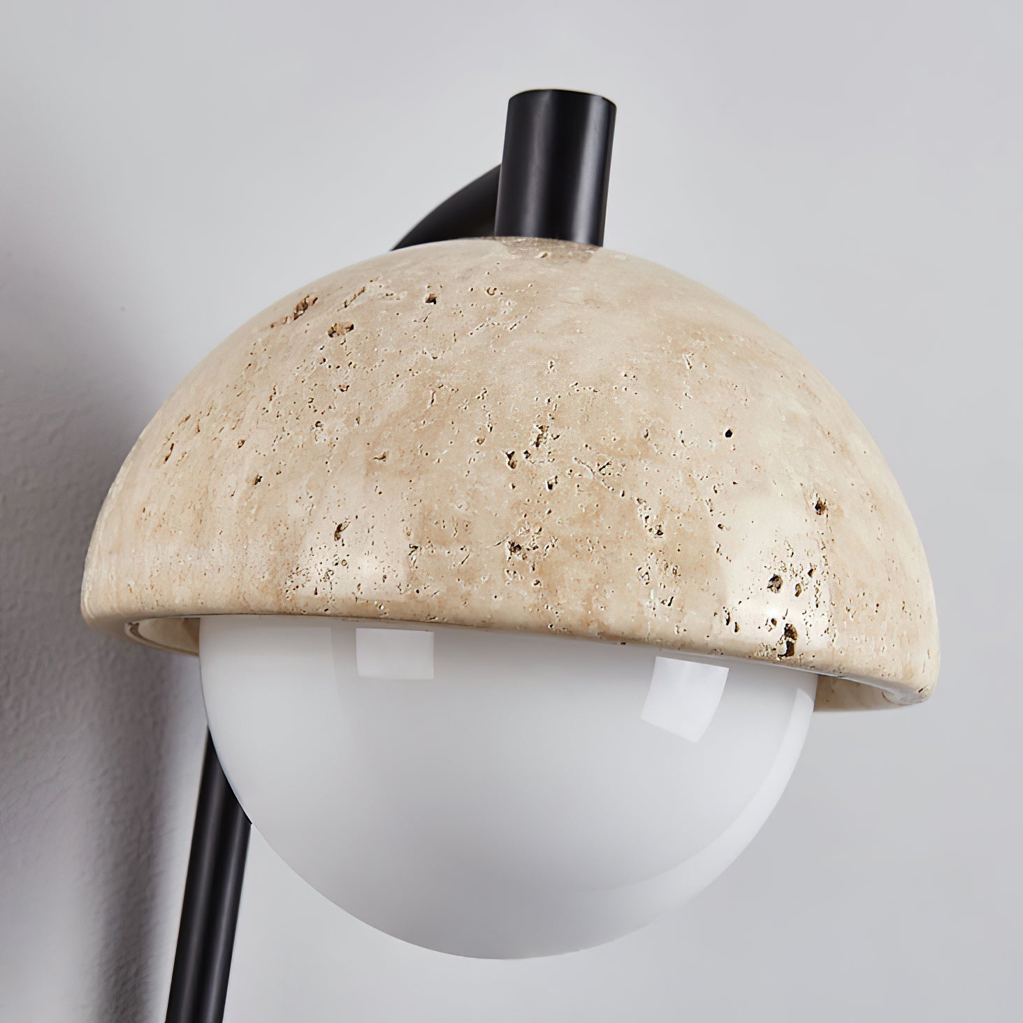 Valelaine Travertine Wall Lamp