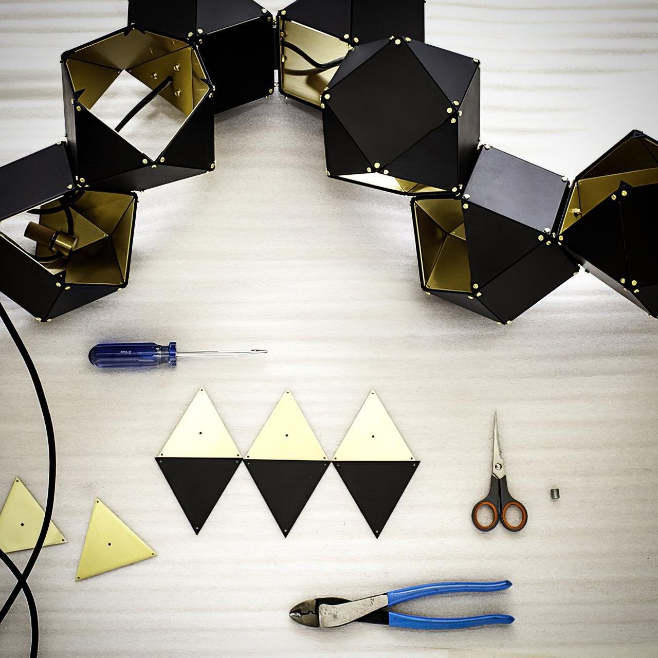Civ Chandelier Geometric Modern