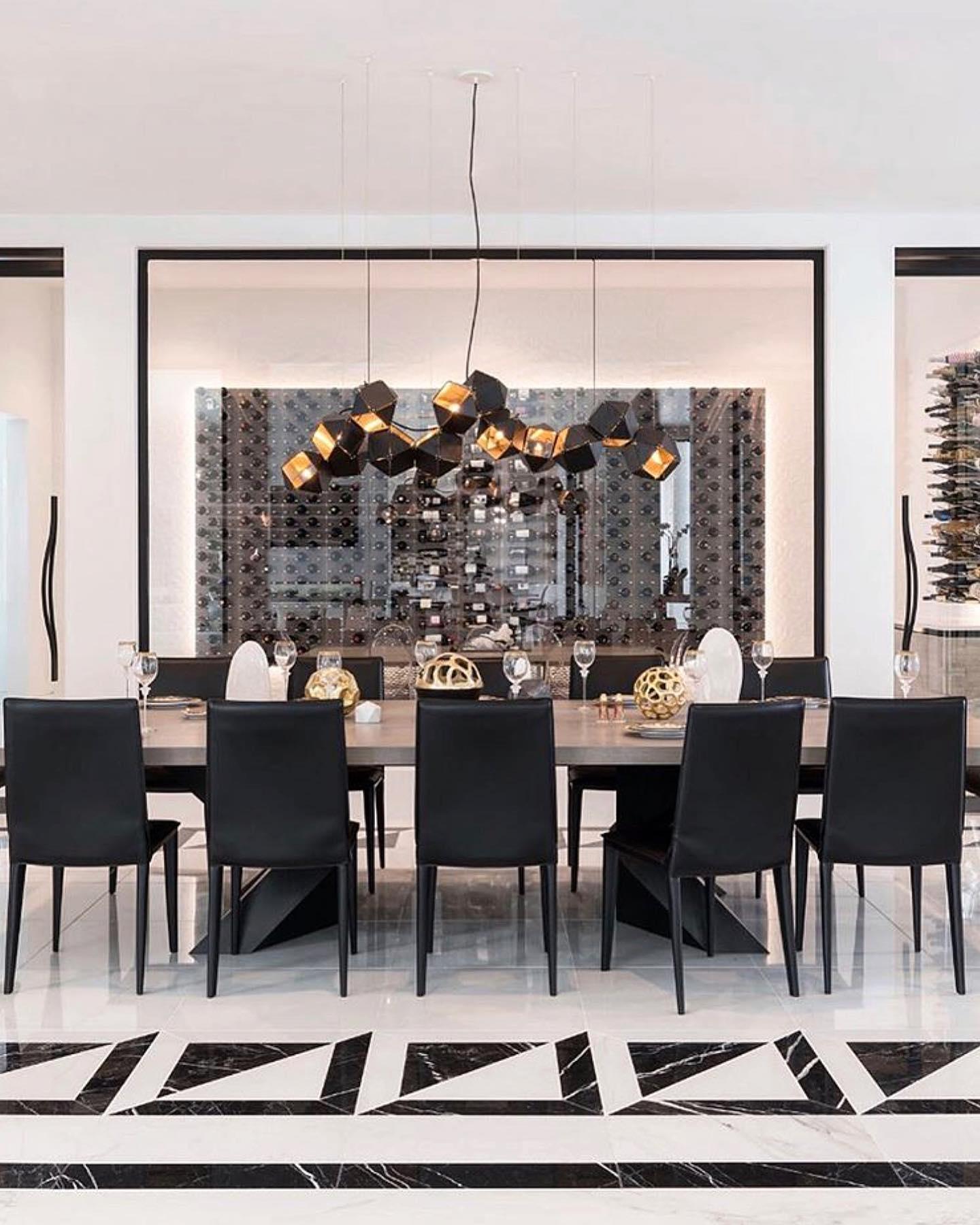 Civ Chandelier Geometric Modern