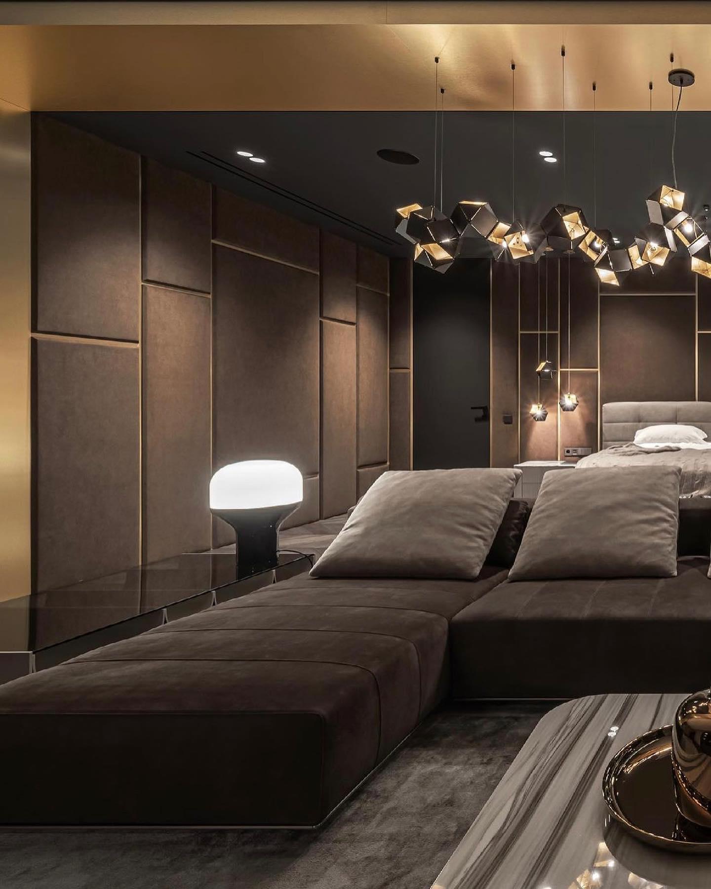 Civ Chandelier Geometric Modern