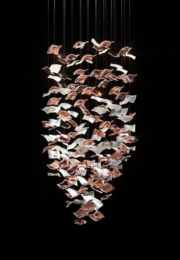 Cirivira Veil Flux Chandelier