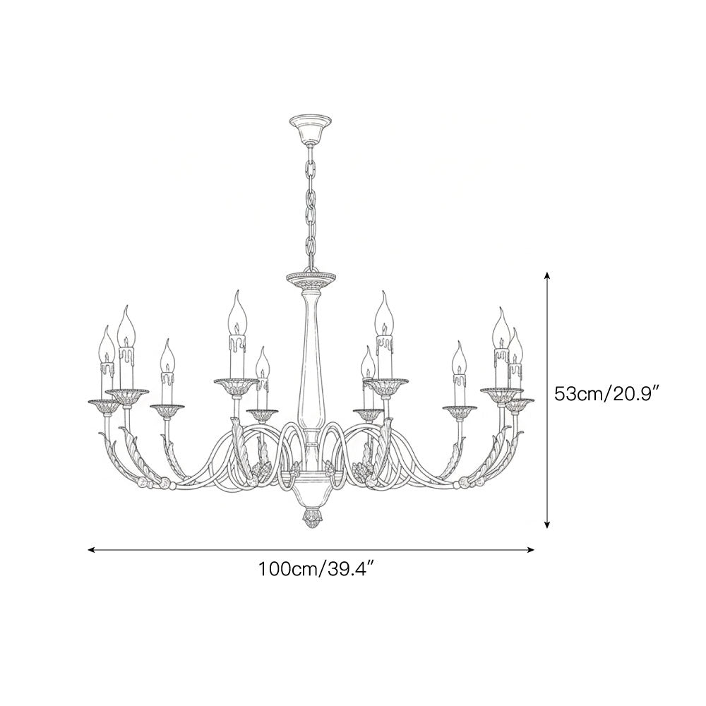 Casivissa Brass Chandelier