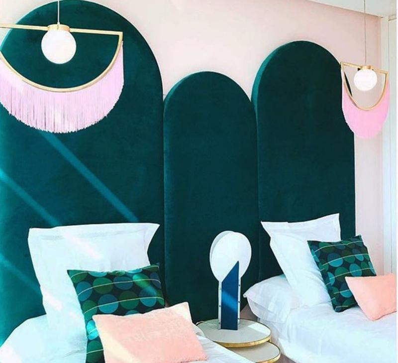 Sirove Pendant Lamp Fabric Fringe Globe Retro Bohemian