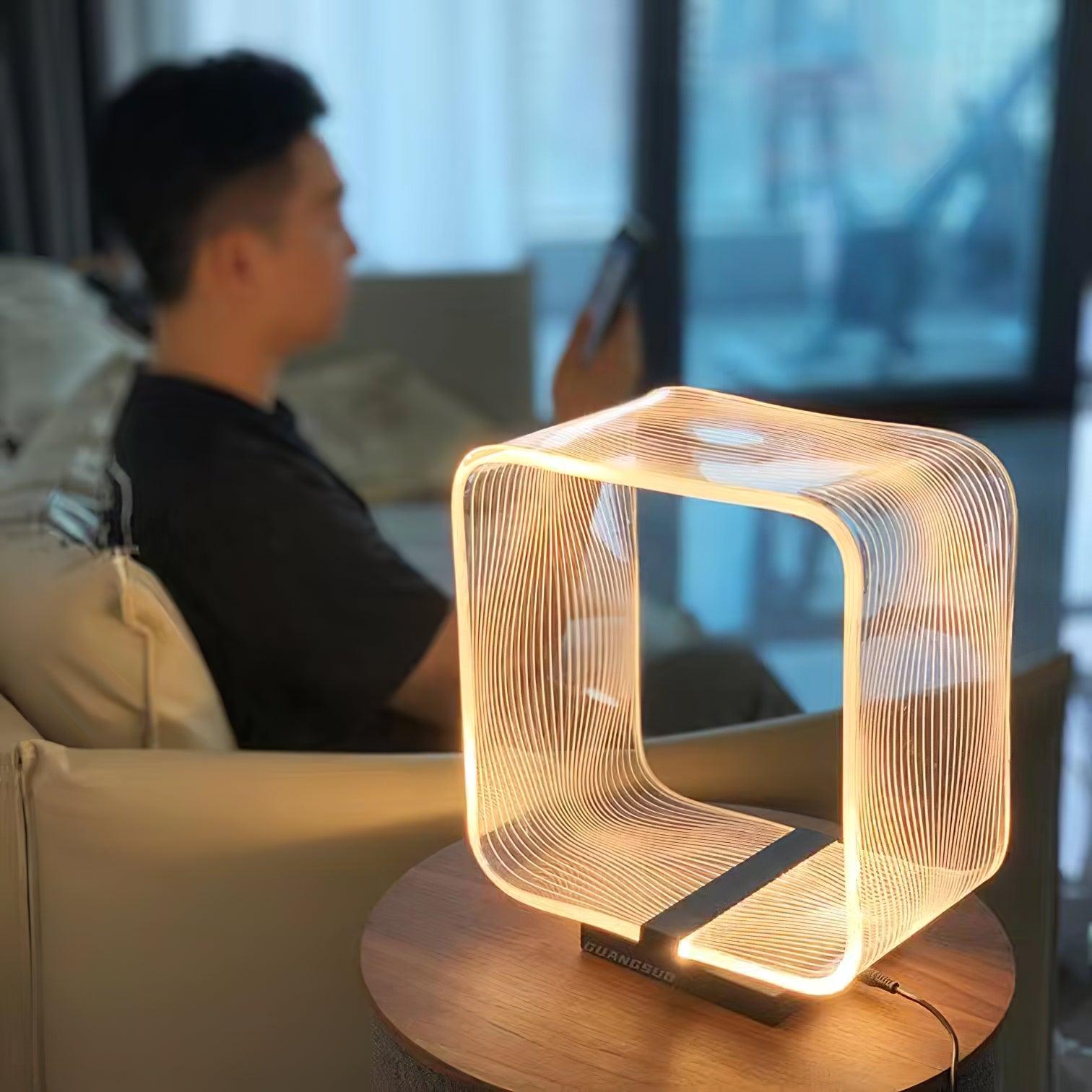 Flux Industrial Table Lamp