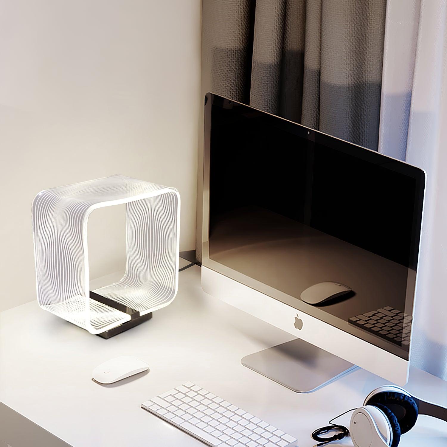Flux Industrial Table Lamp