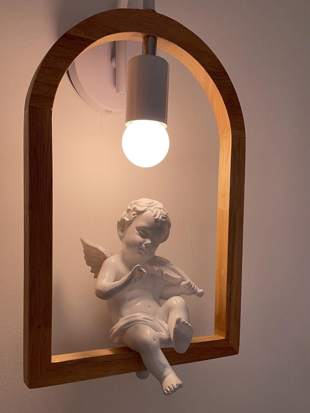Cari Nordic Art Bird Resin Wall Light
