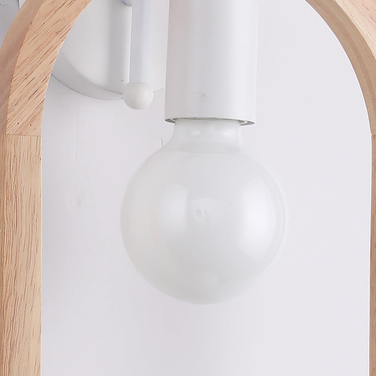 Cari Nordic Art Bird Resin Wall Light