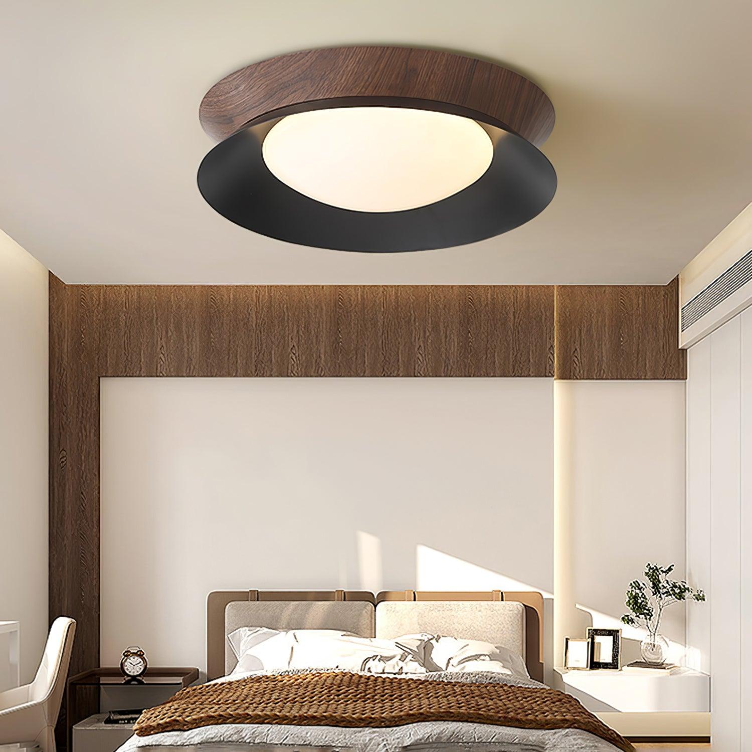 Acor Ceiling Light Ring Double Half Round Nordic