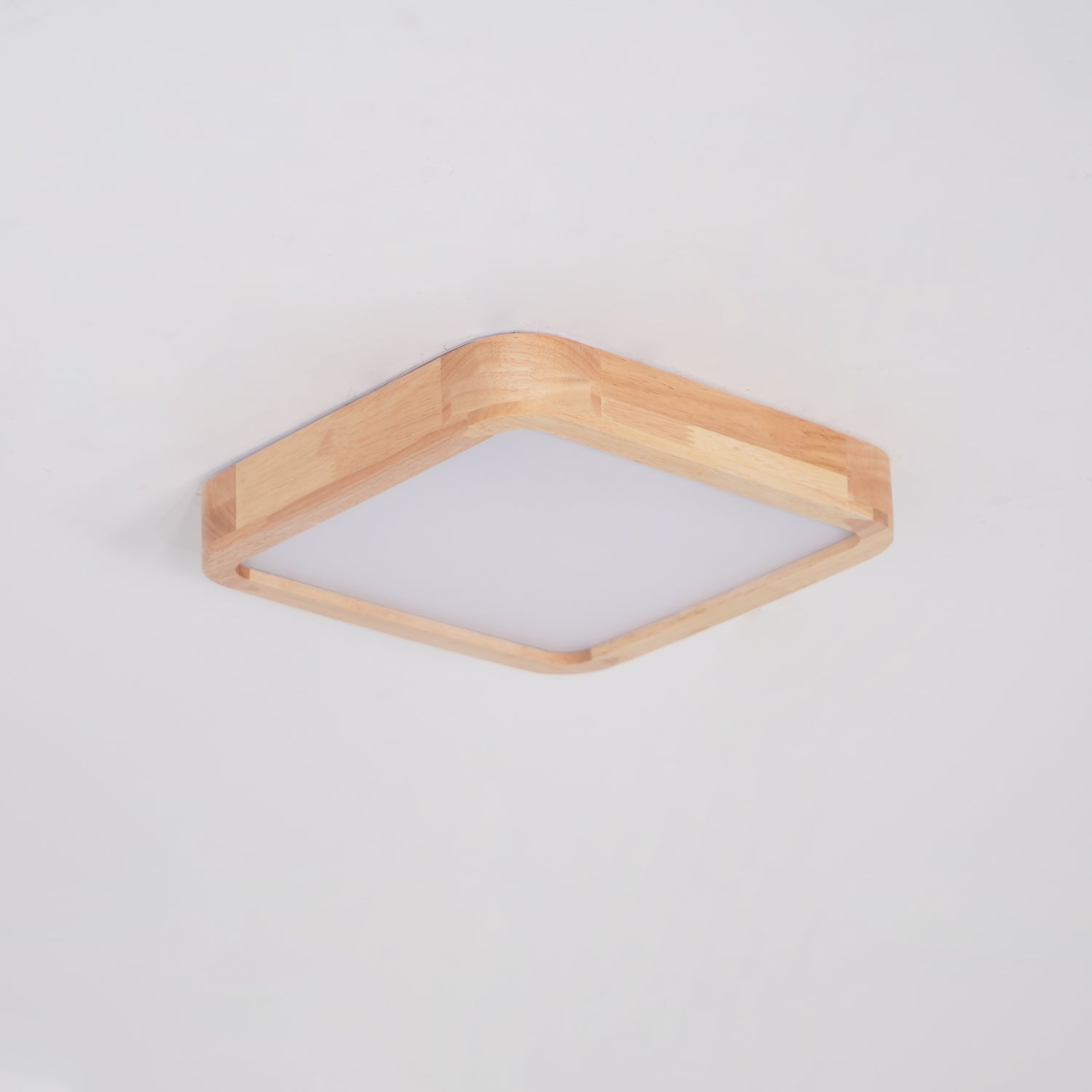 Aldalaya Ceiling Light Wooden Geometric LED