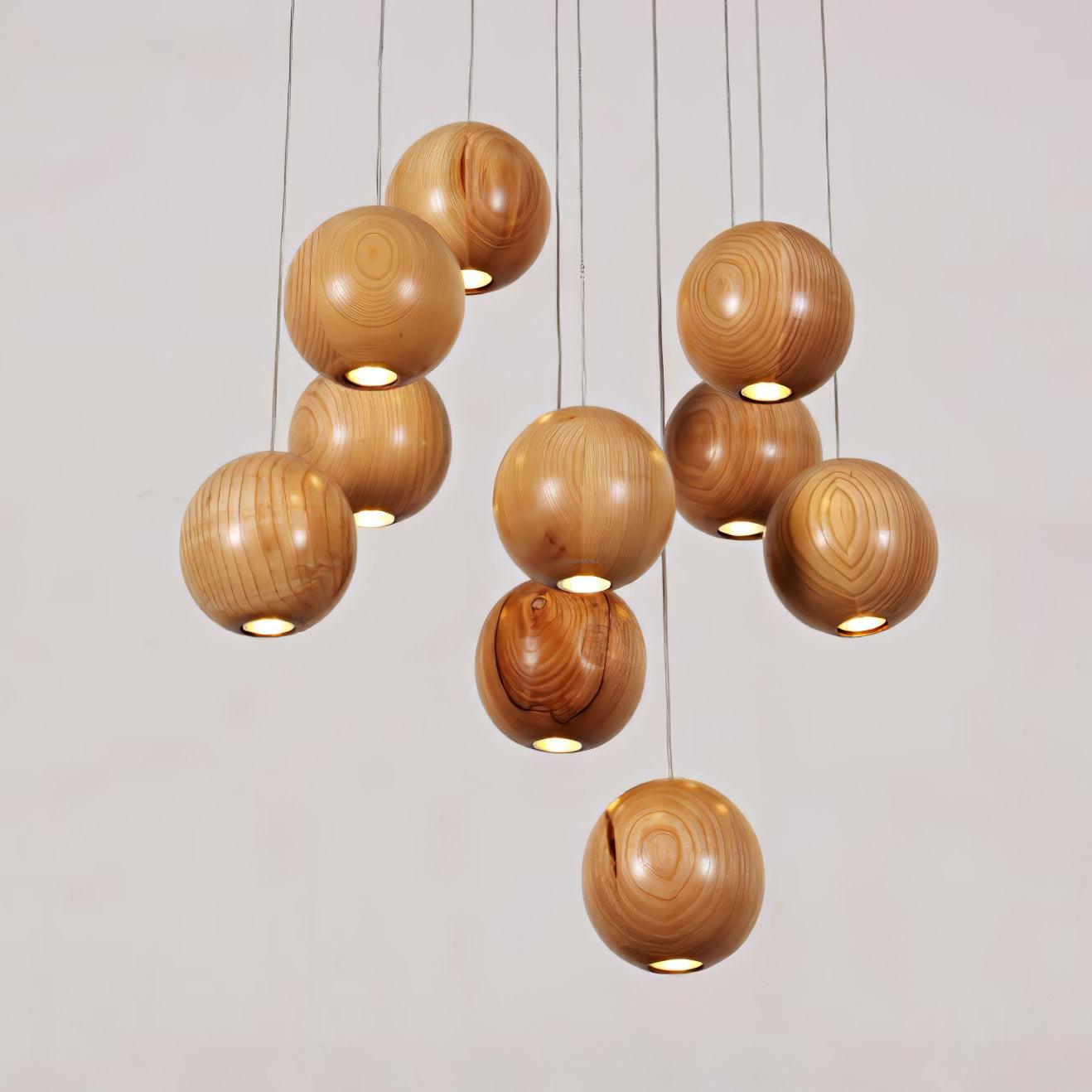 Orbwood Cluster Pendant Light