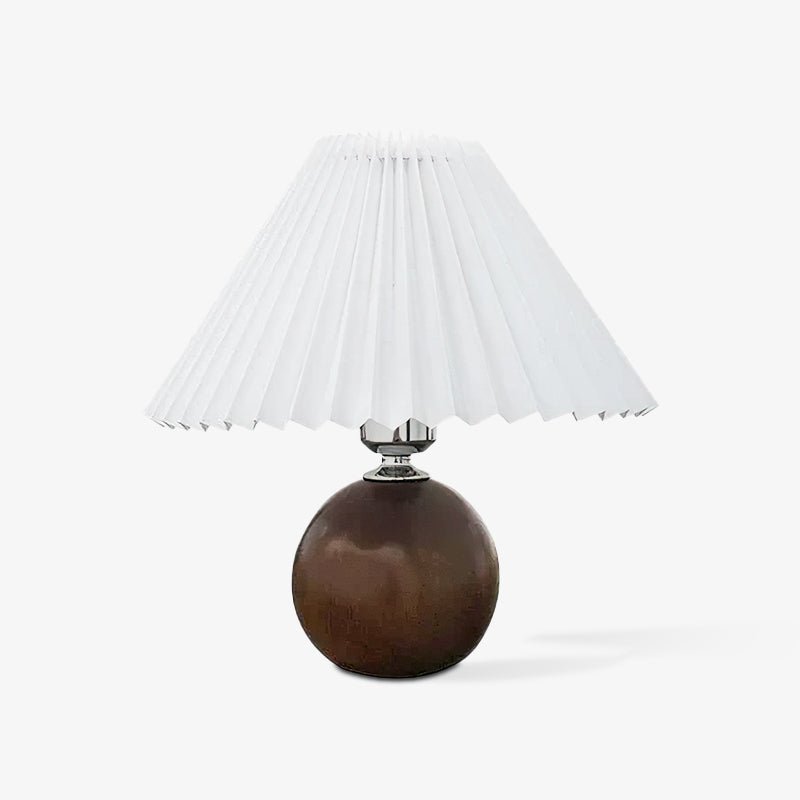 Zesilon Wooden Ball Table Lamp