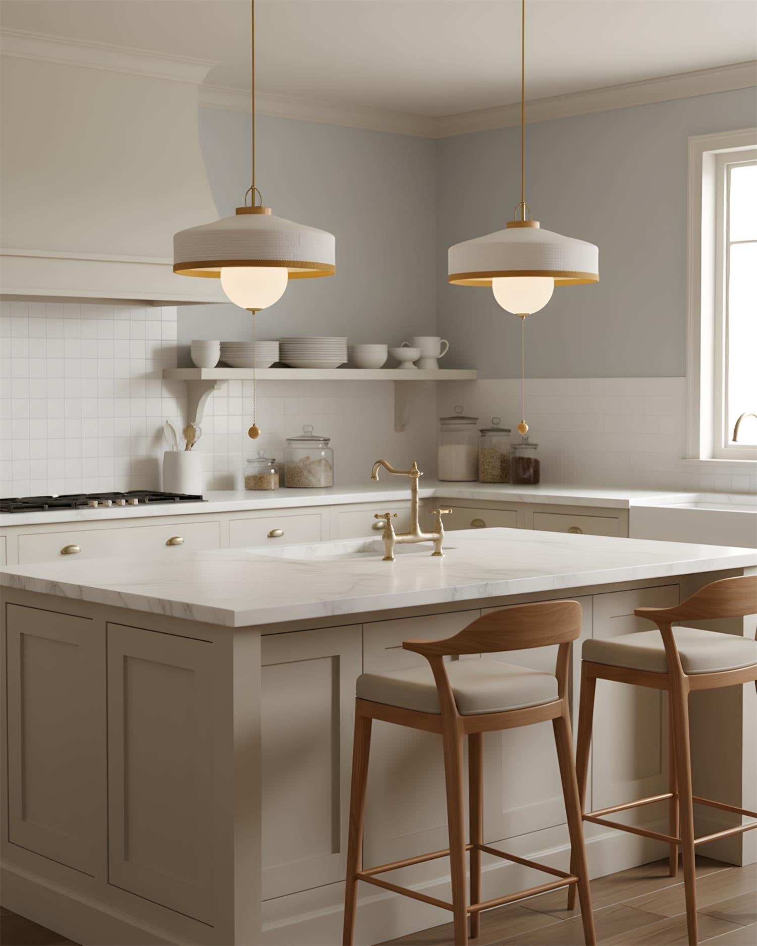 Avielle Drum Globe Pendant Lamp