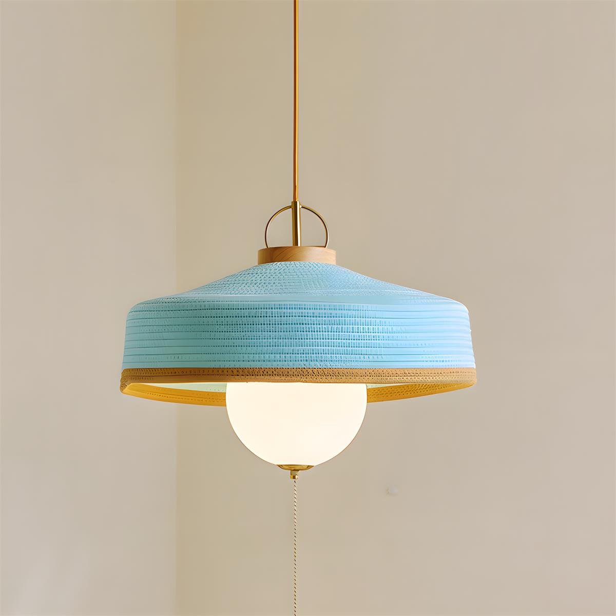 Avielle Drum Globe Pendant Lamp