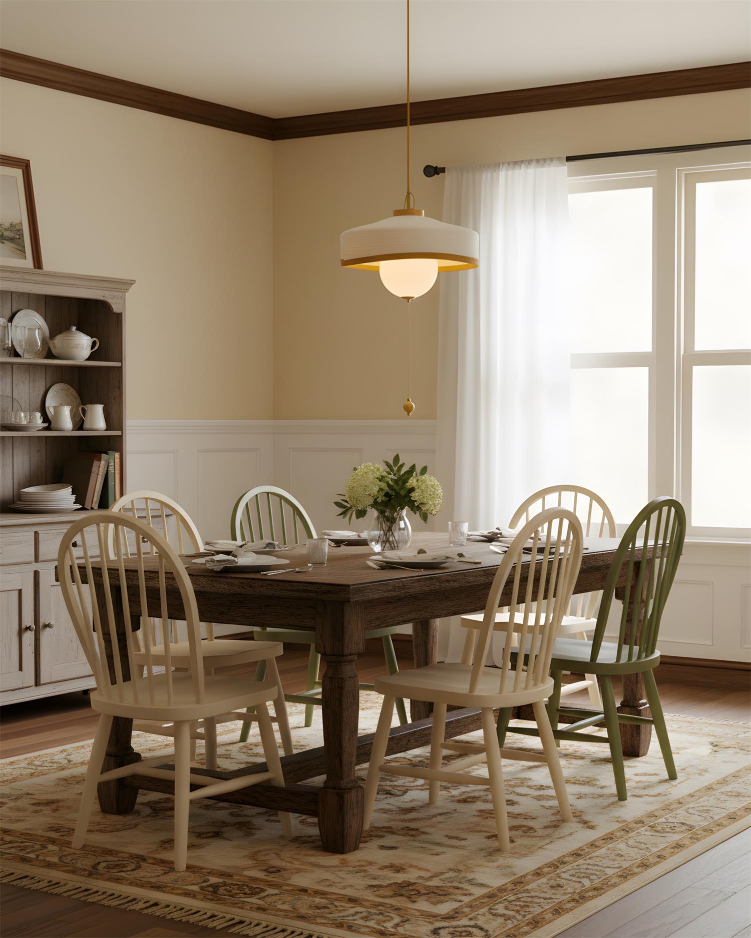 Avielle Drum Globe Pendant Lamp