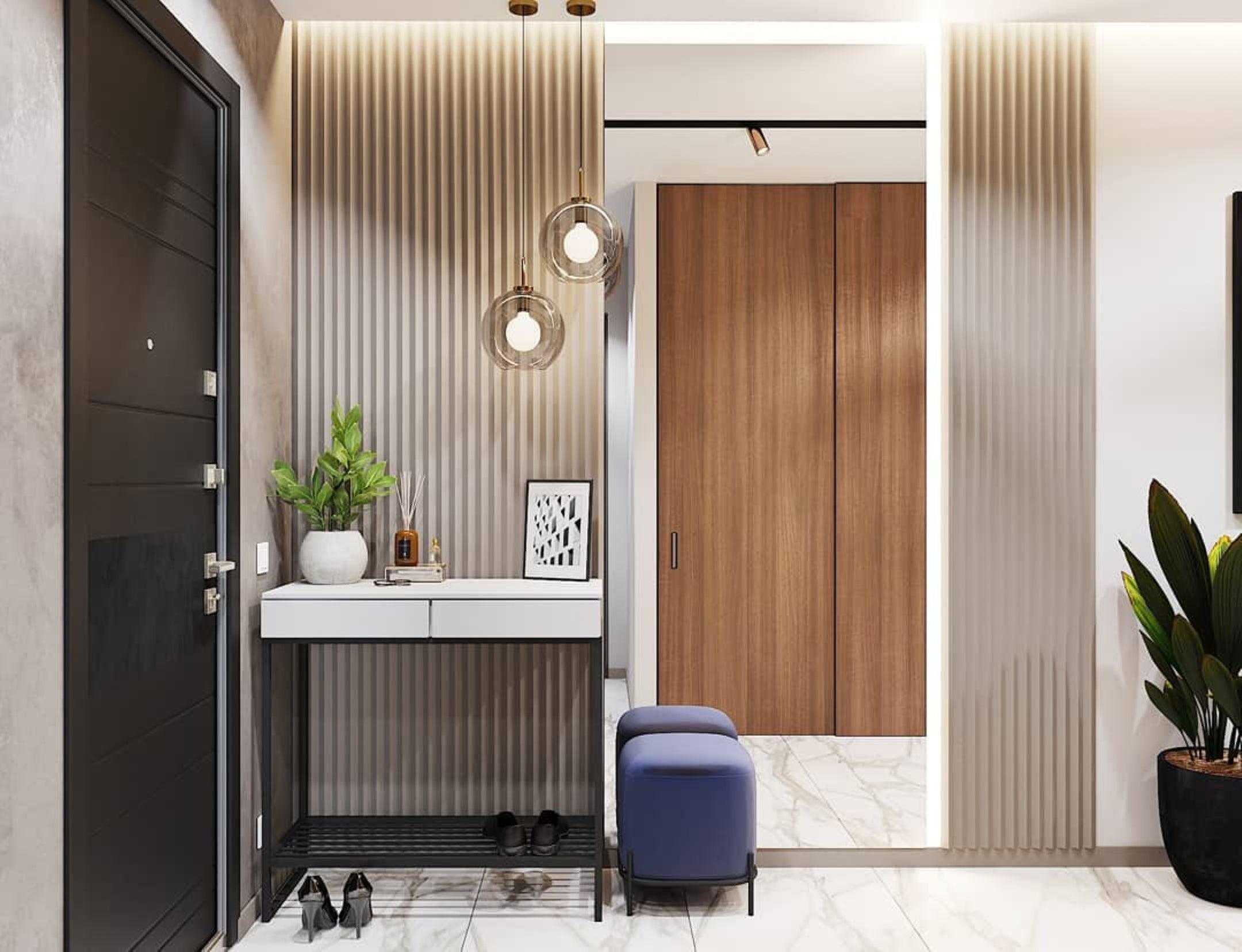 Sevelo Pendant Lamp Frosted Glass Swag Adjustable