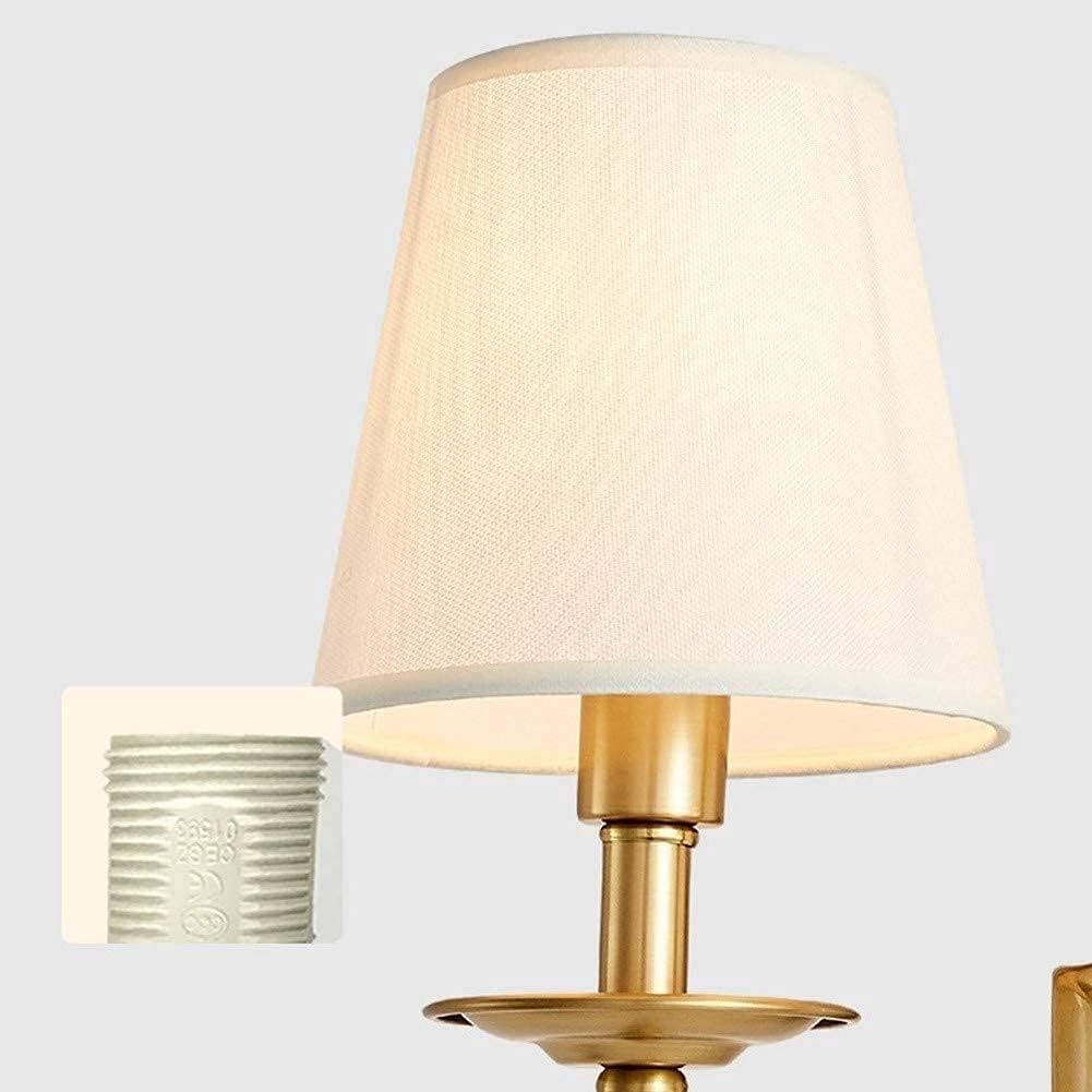 Ilsolion Vintage Industrial Fabric Wall Lamp