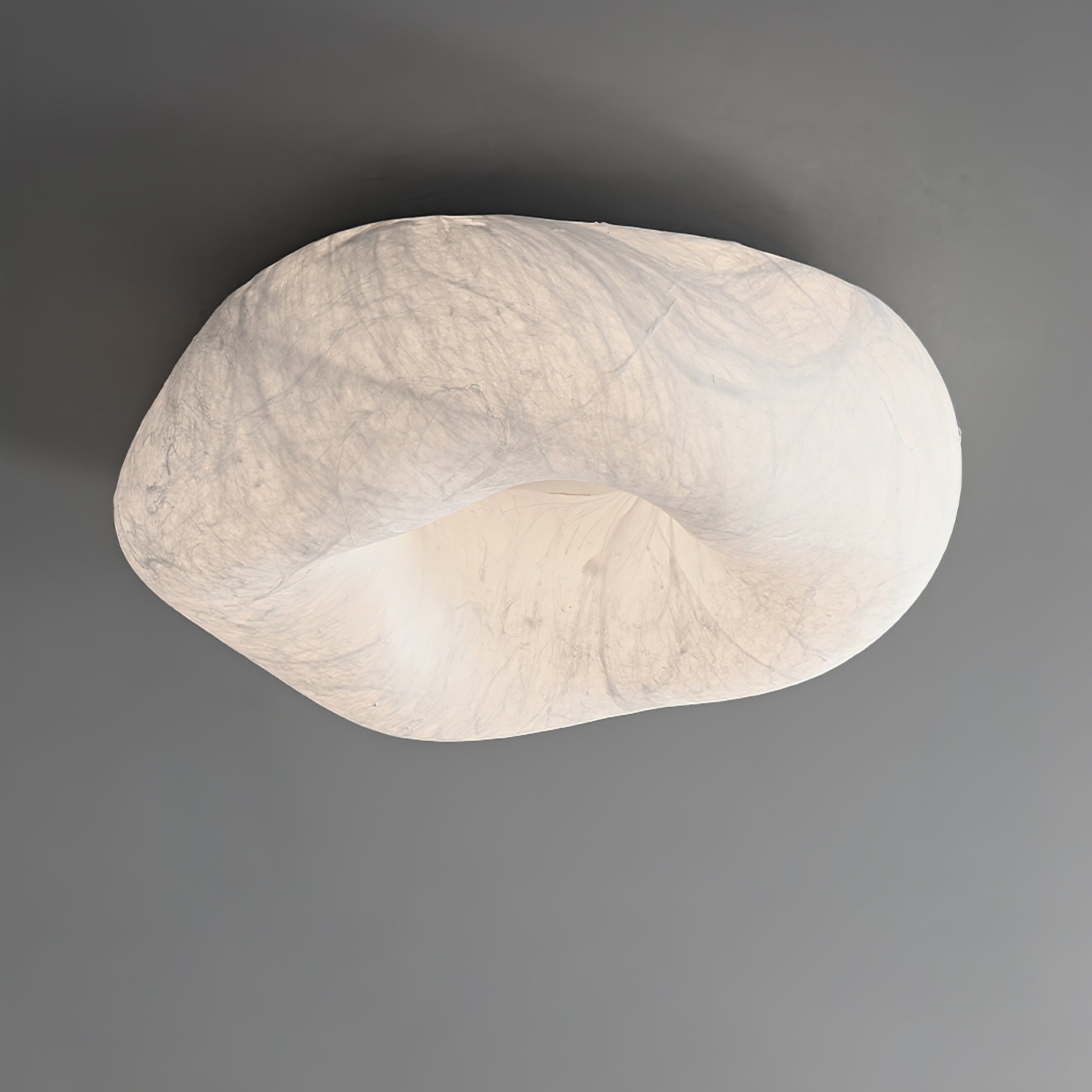 Calerelle Ceiling Lamp Cloud Shape Silk Elegant