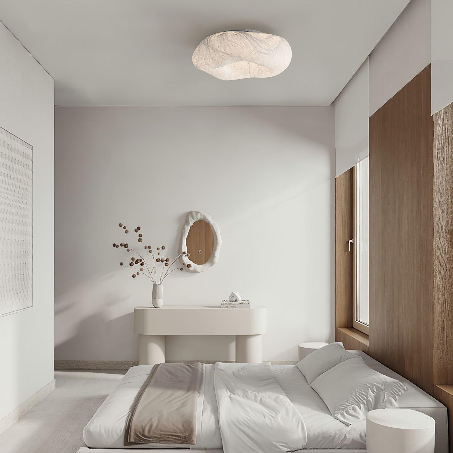 Calerelle Ceiling Lamp Cloud Shape Silk Elegant