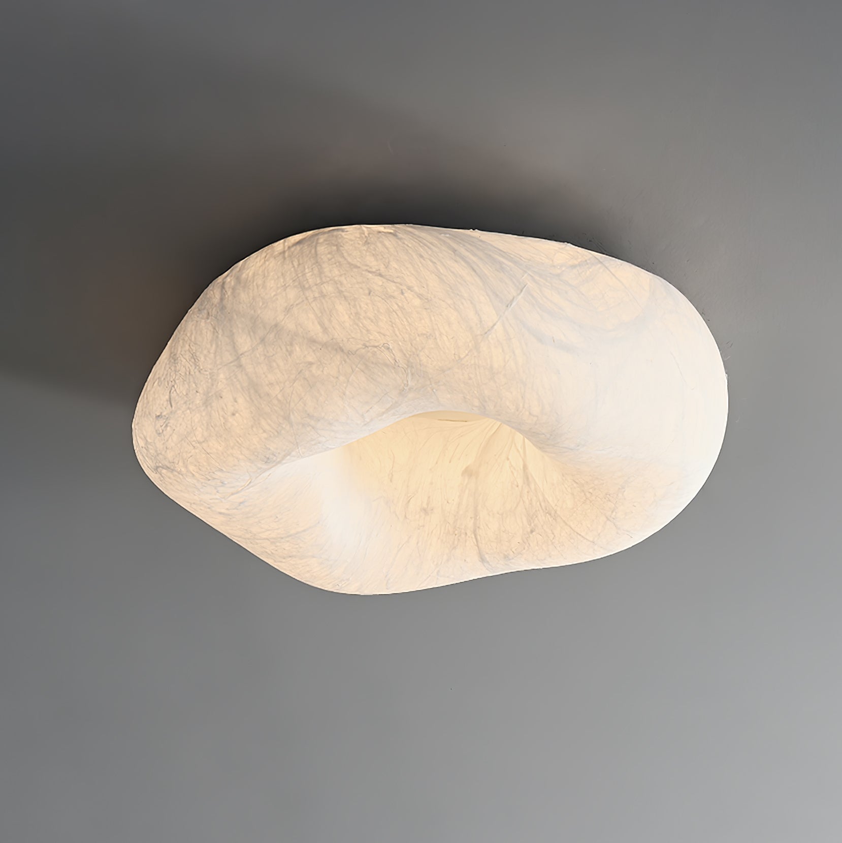 Calerelle Ceiling Lamp Cloud Shape Silk Elegant