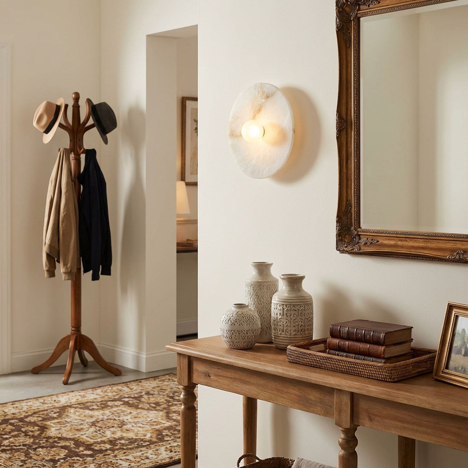 Nivaenne Core Alabaster Wall Lamp