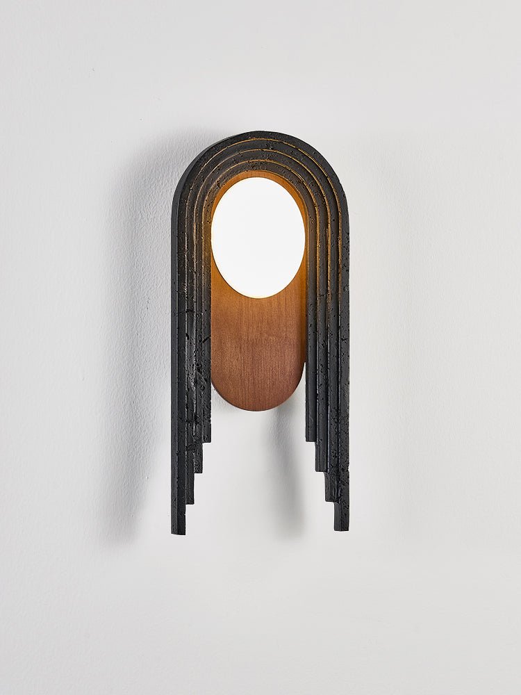 Zenith Arc Halo Art Deco Wall Sconce