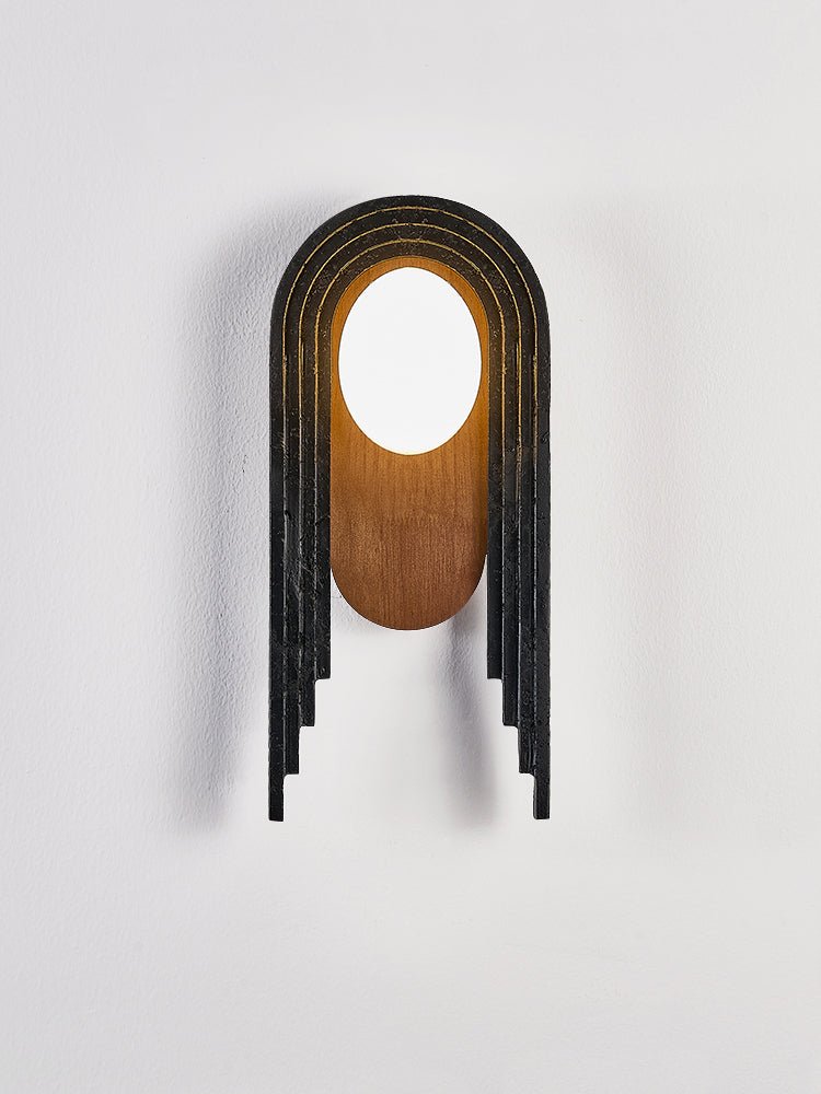 Zenith Arc Halo Art Deco Wall Sconce