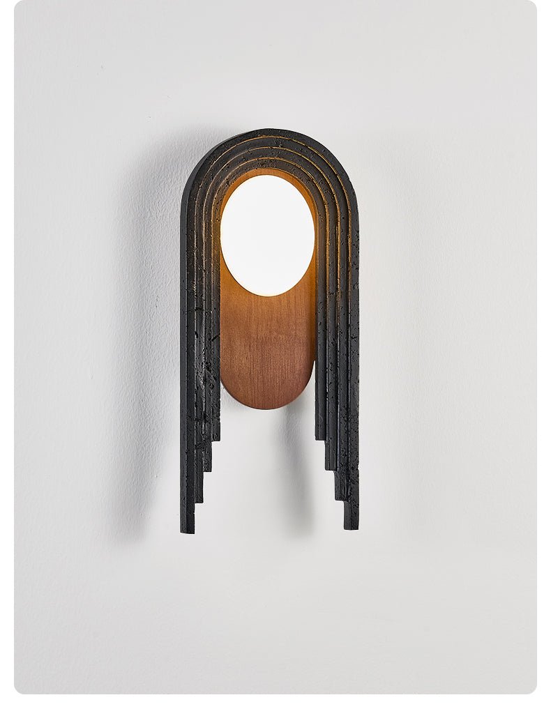 Zenith Arc Halo Art Deco Wall Sconce
