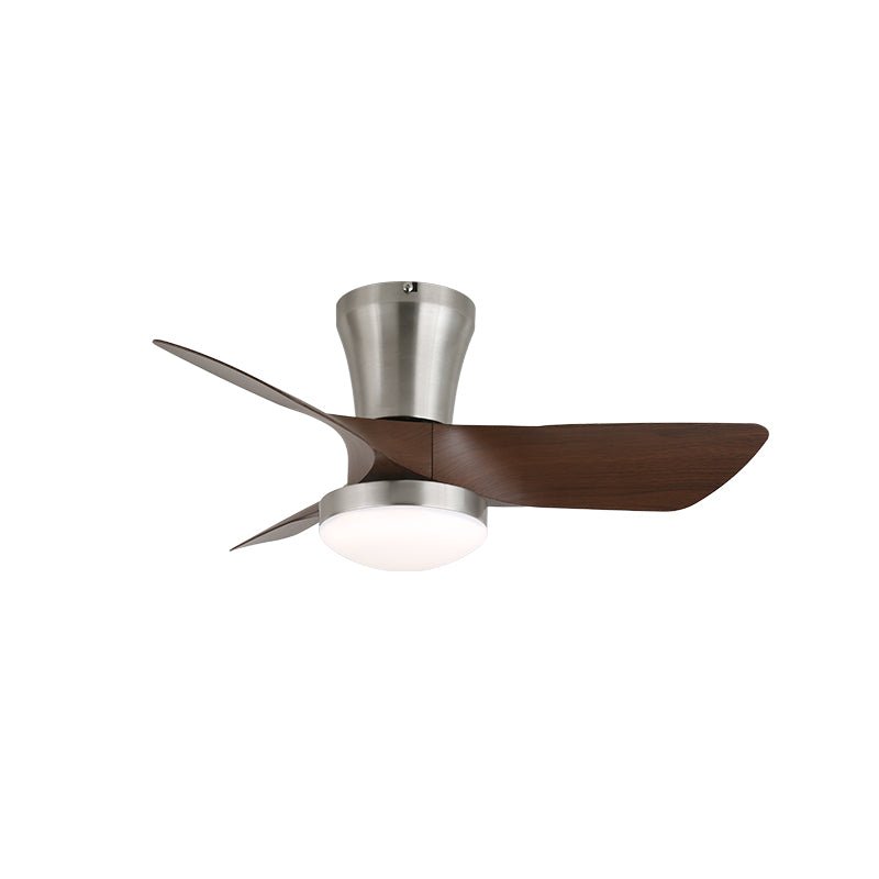 Luvora Minimalist Wood Ceiling Fan Light