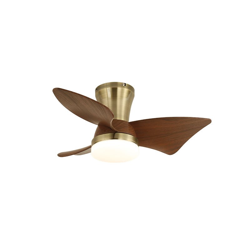 Luvora Minimalist Wood Ceiling Fan Light