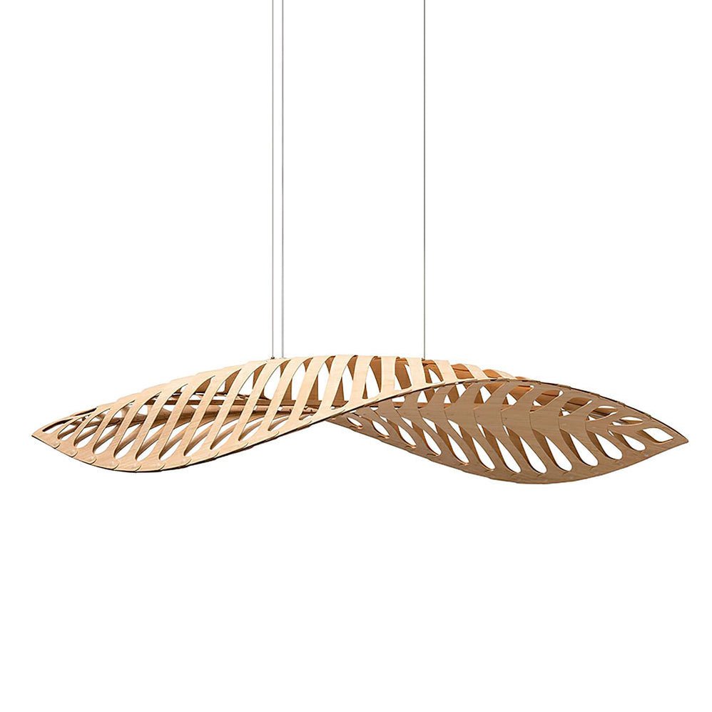 Veliren Leaf Wood Pendant Light