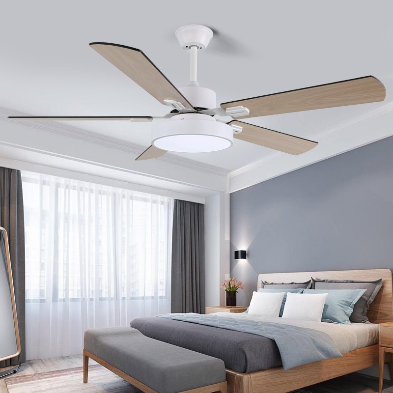 Aerilux Modern Wood Ceiling Fan Light