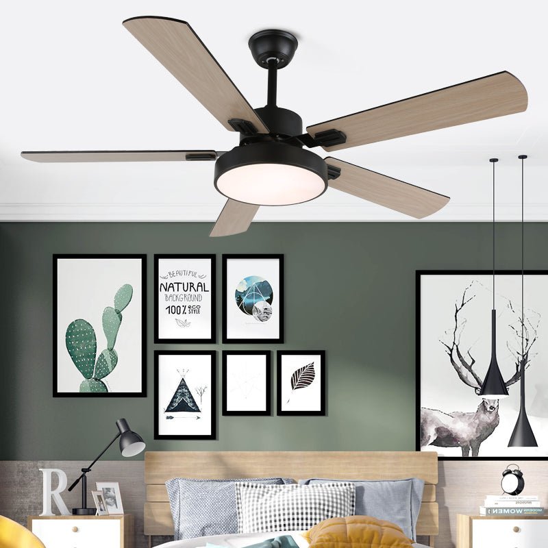 Aerilux Modern Wood Ceiling Fan Light