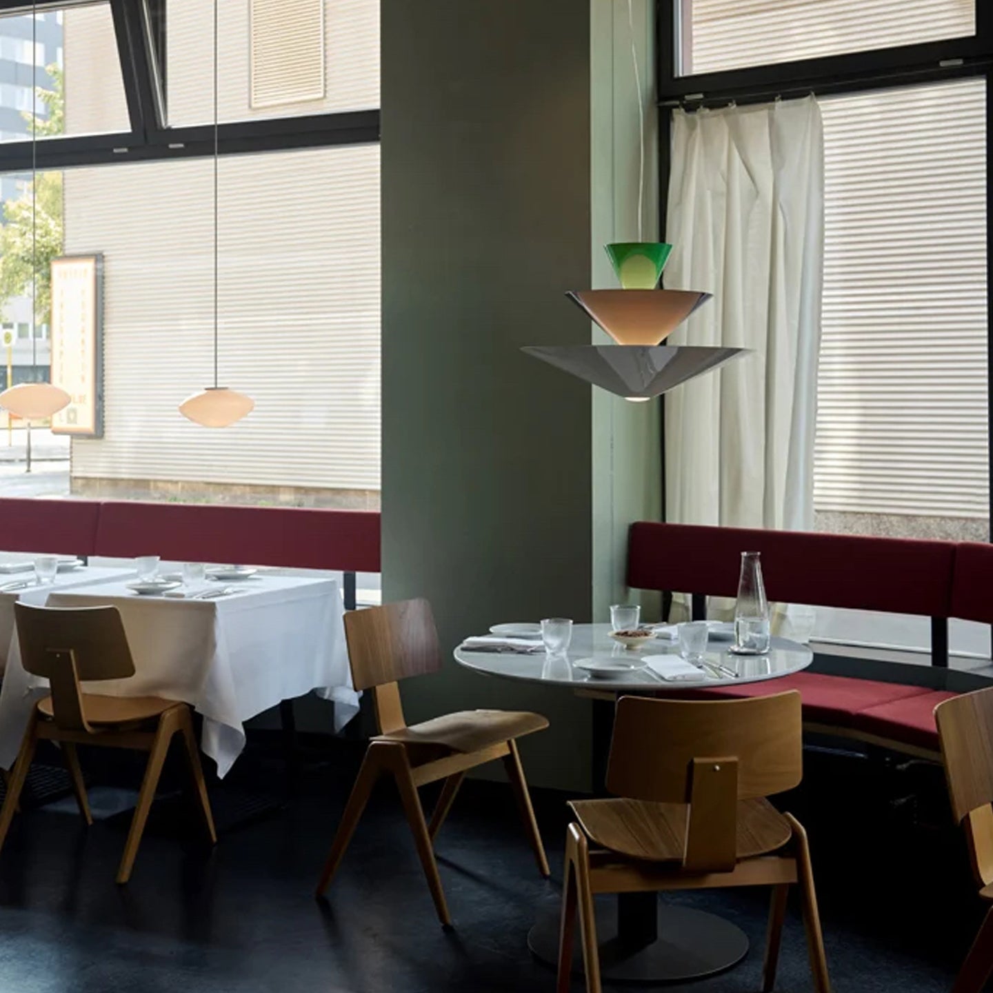 Pyramia Tiered Color Block Pendant Light