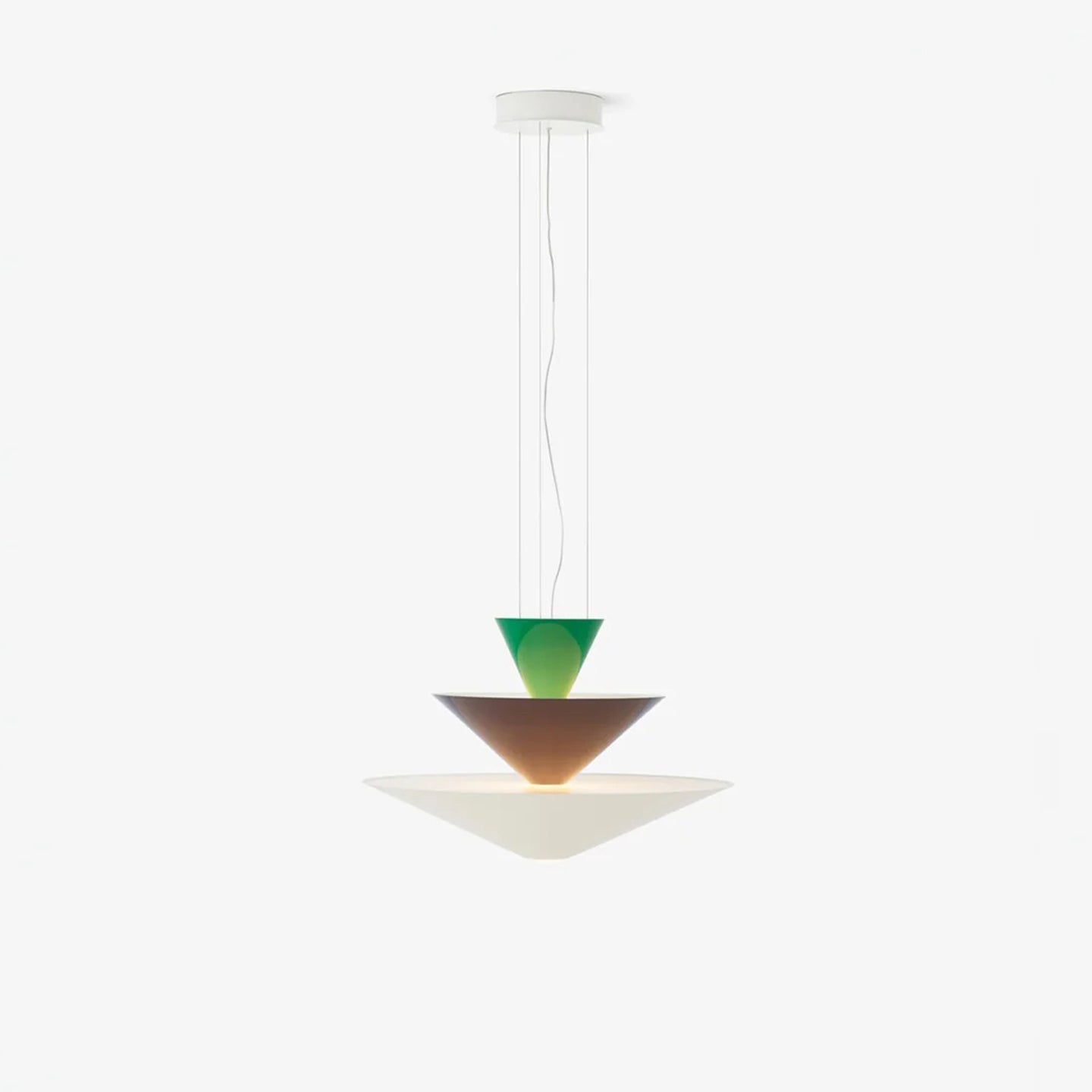 Pyramia Tiered Color Block Pendant Light
