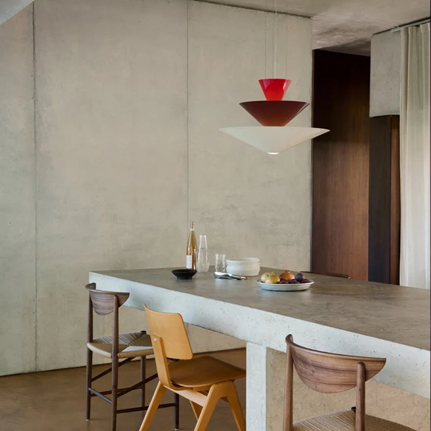 Pyramia Tiered Color Block Pendant Light
