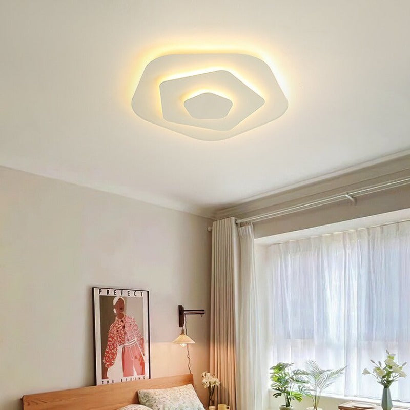 Arisha Modern Nordic Flush Mount Ceiling Light Acrylic Living Room