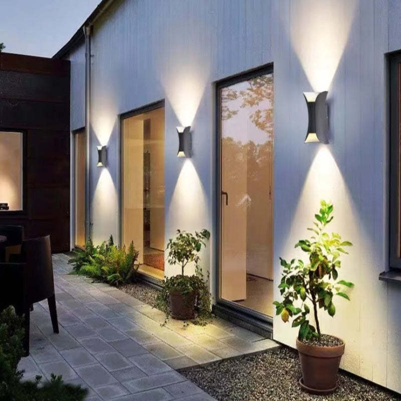Ray Modern LED Outdoor Wall Light Garden Corridor