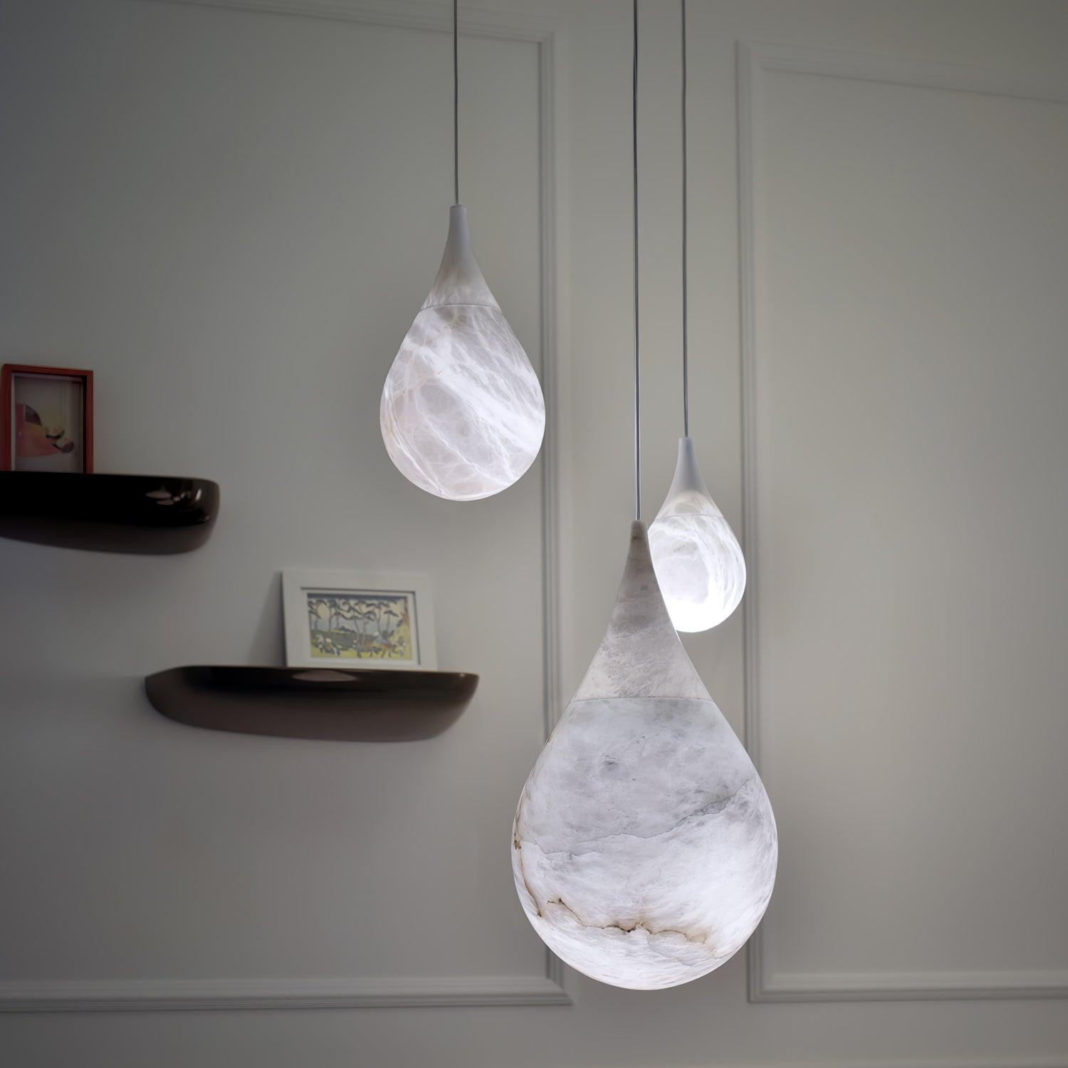 Sorvx Marble Raindrop Pendant Light