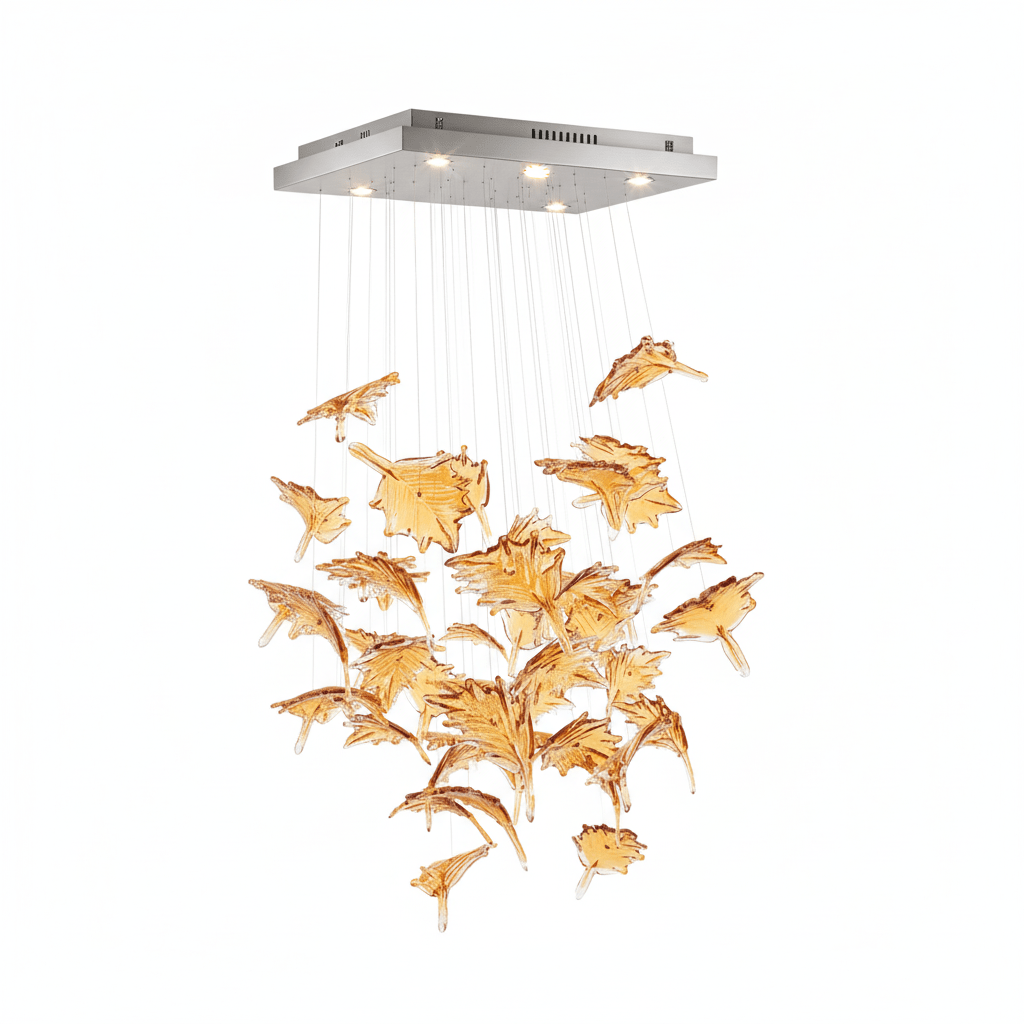 Maple Canopy Crystal Chandelier