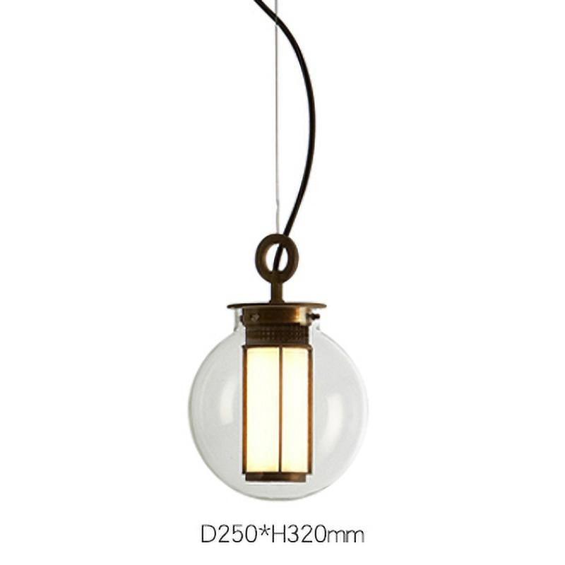 Uphaos Modern Minimalist Family Glass Pendant Light