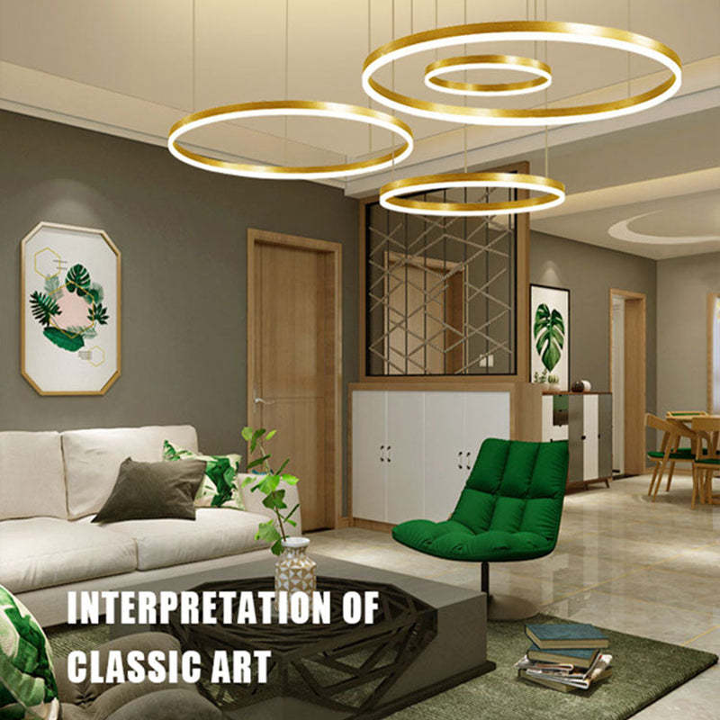Arisha Modern Pendant Light Tir-Circle