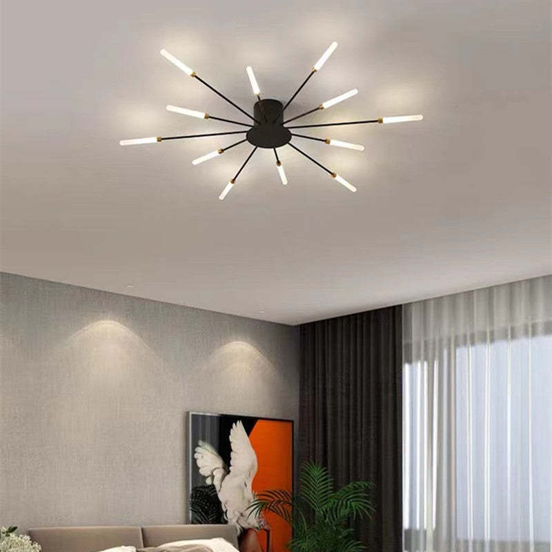 Arisha Fireworks Flush-Mount Ceiling Light Living Room