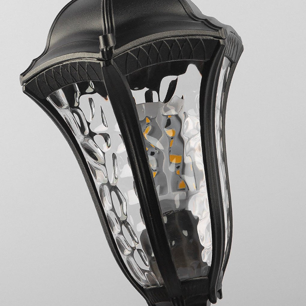 Evae Retro-Inspired Traditional Iron Outdoor Post Lamp