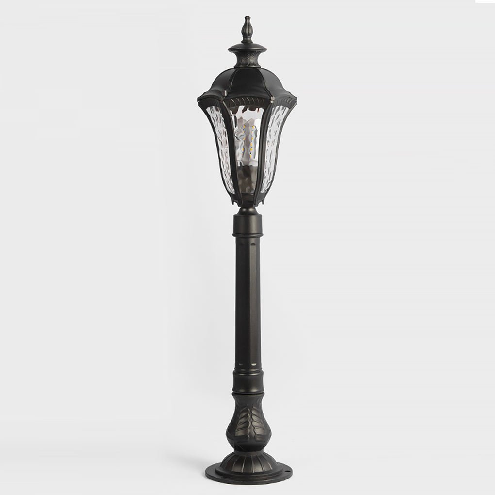 Evae Retro-Inspired Traditional Iron Outdoor Post Lamp