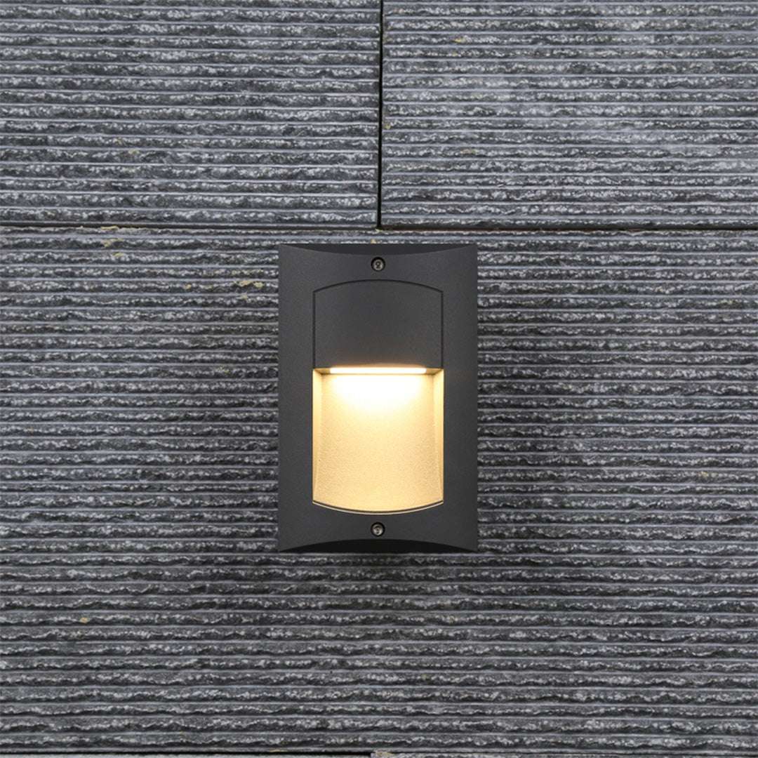 Harre Embedded LED Minimalist Aluminum Outdoor Step Lights