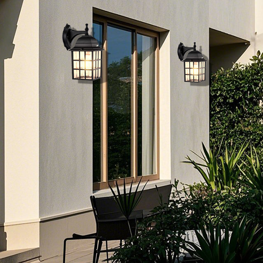 Abail Classic Unique Aluminum Outdoor Wall Lights