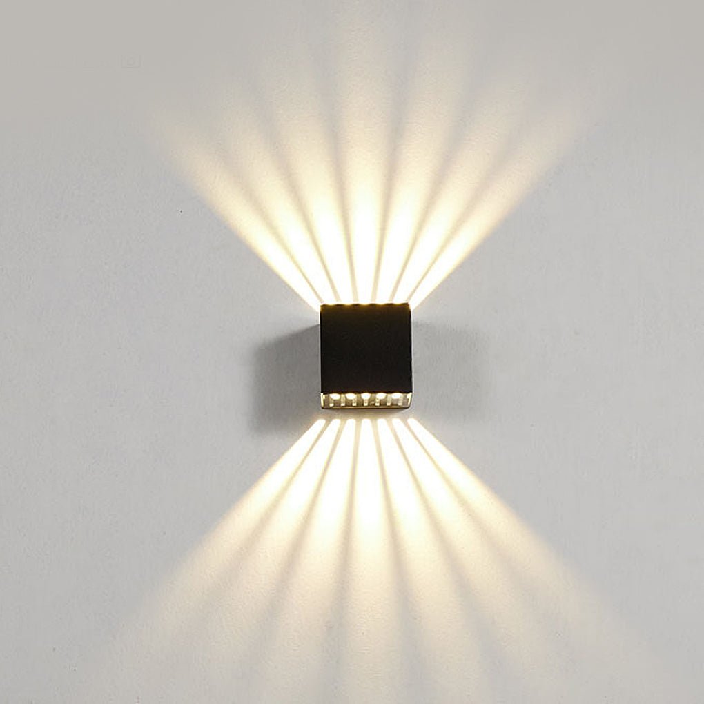 Sarah Creative LED Aluminum Outdoor Sconce Wall Lights