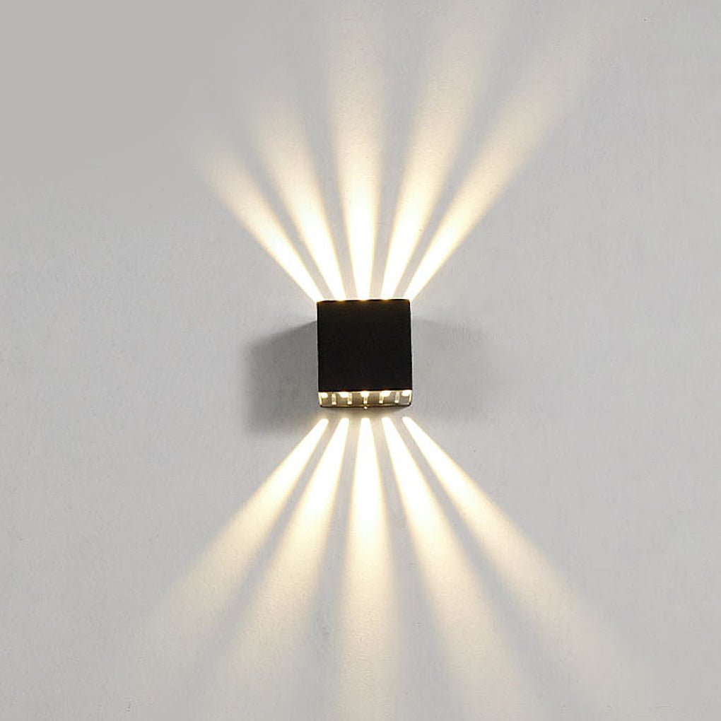 Sarah Creative LED Aluminum Outdoor Sconce Wall Lights
