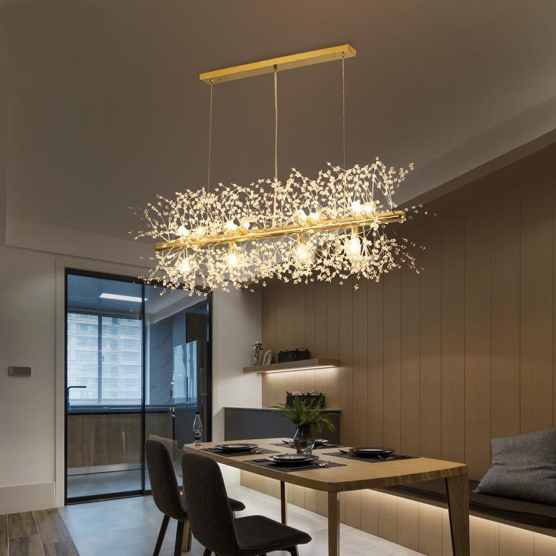 Haze Chandelier Crystal Dandelion with Crystals