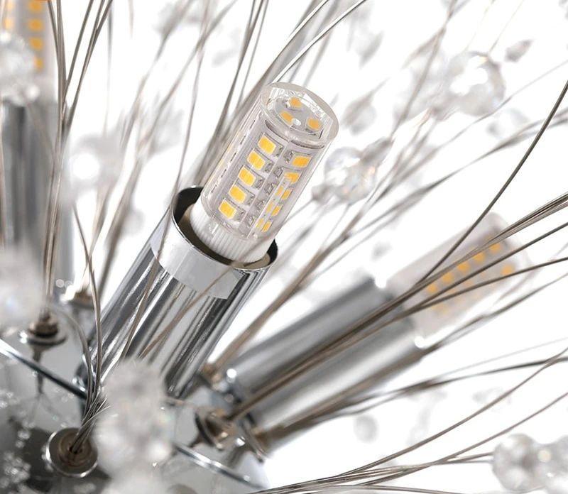 Haze Chandelier Crystal Dandelion with Crystals